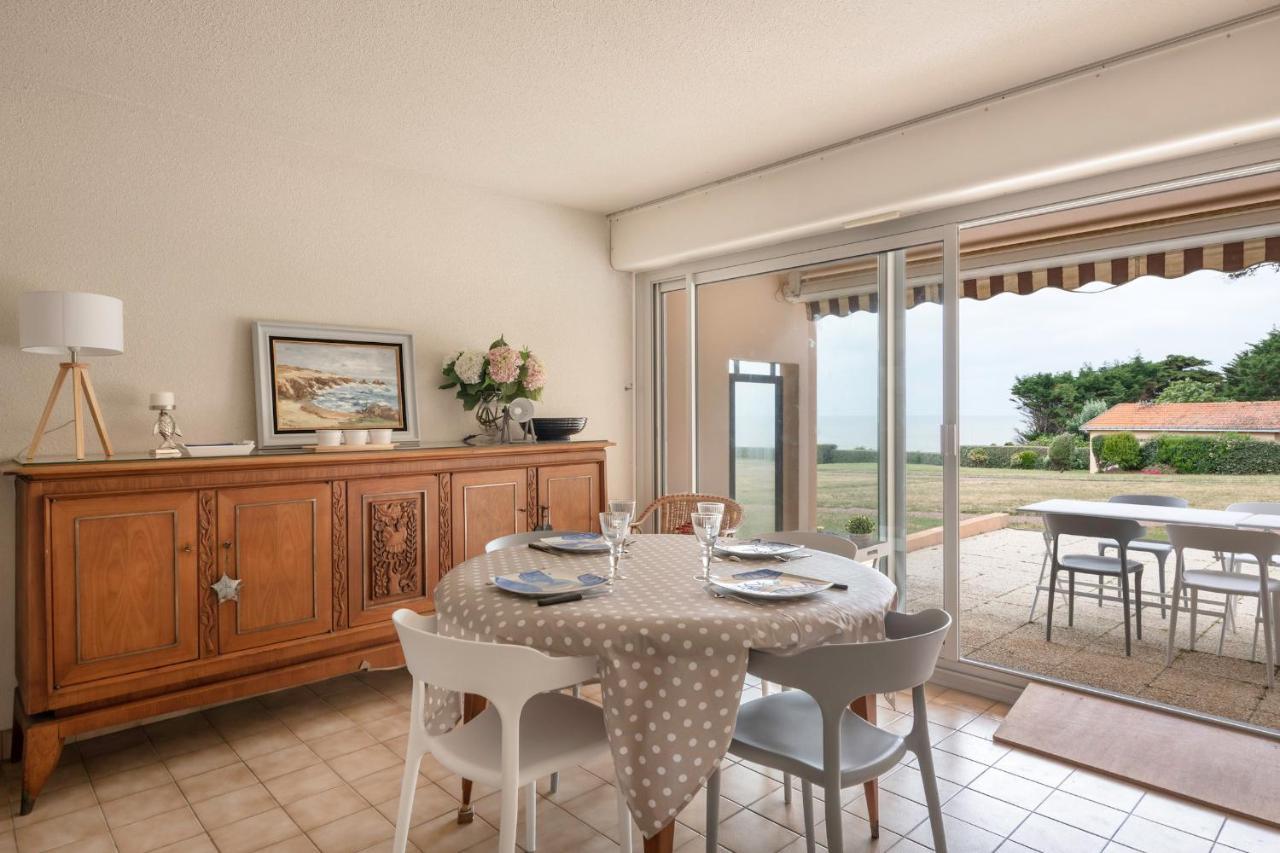Rez-De-Terrasse Face Mer Pour 4 Personnes 波尔尼克 外观 照片